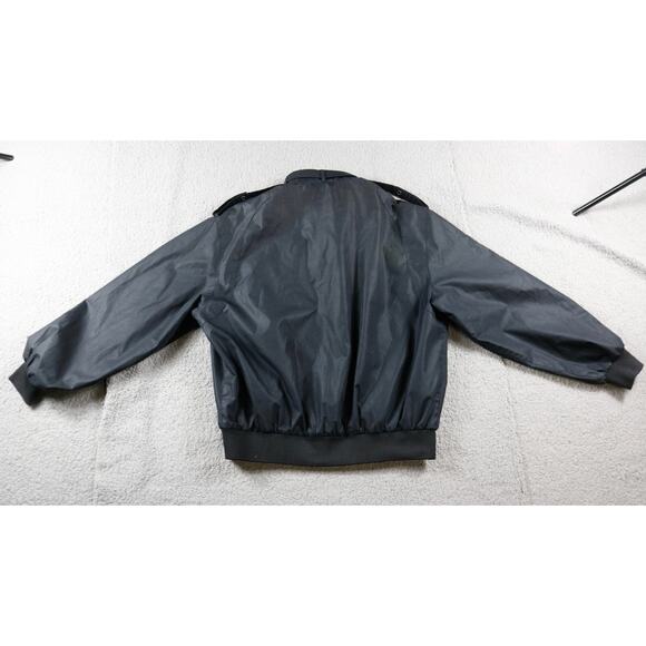Vintage Members Only Jacket Ferrari Mens L Bomber Black Racing Hong Kong Rare - Picture 3 of 9